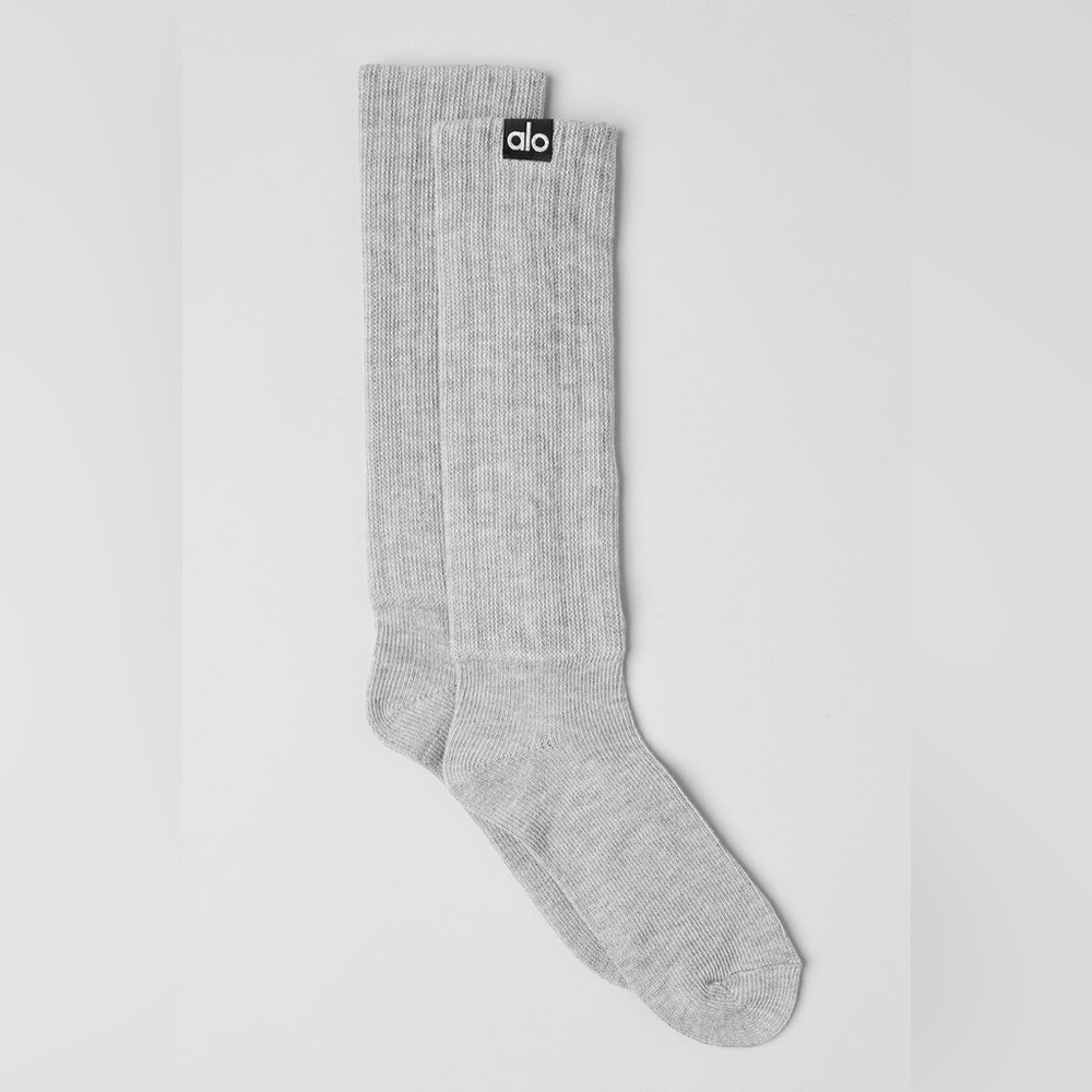 ALO Yoga Unisex Gray Socks